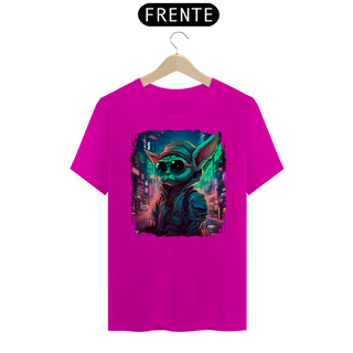 Nome do produtoCamiseta Cyberpunk - Neon Grogu