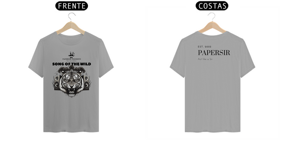 Camiseta Song of the Wild - PaperSir