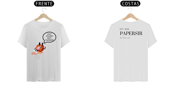 Camiseta PaperSir Basquete 2