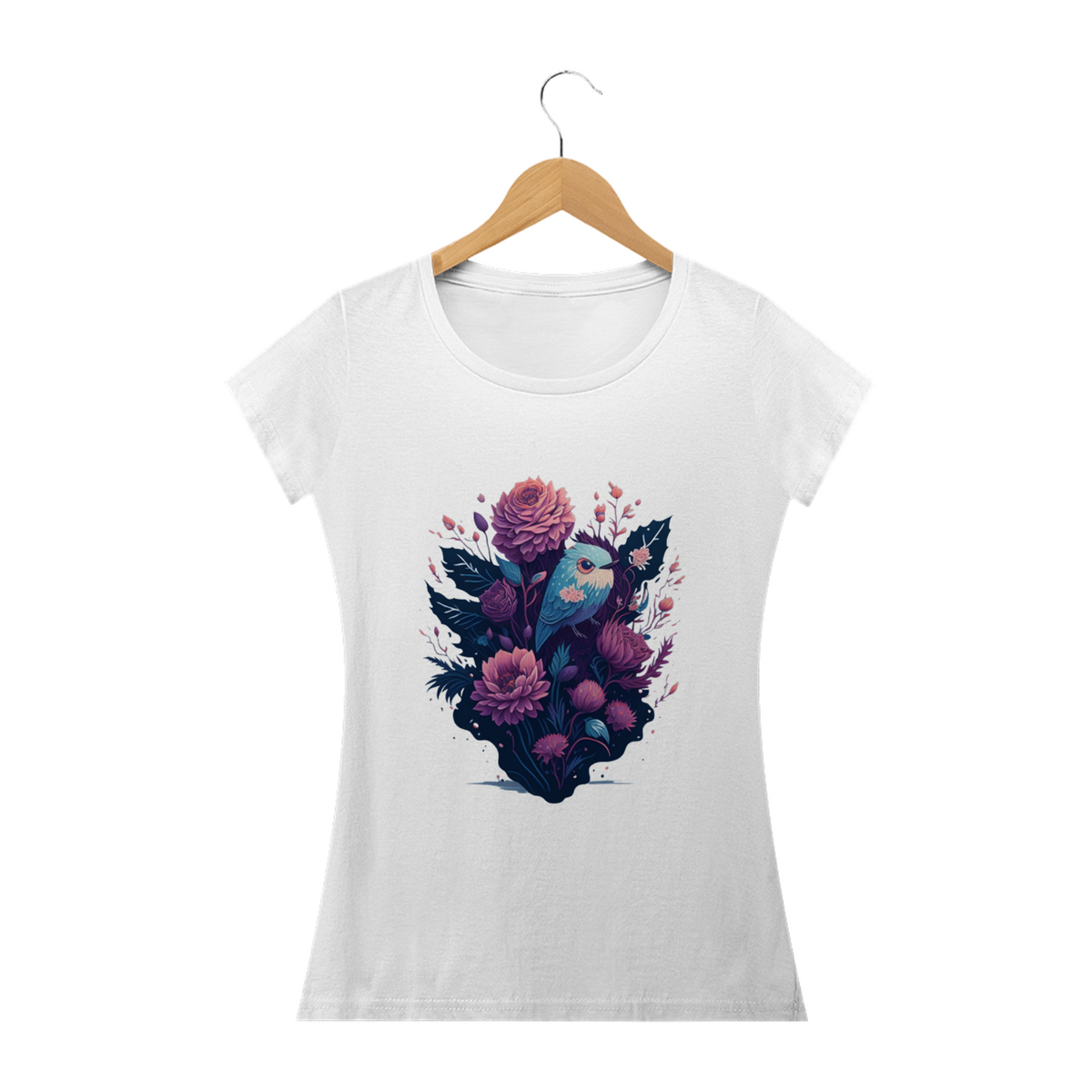 Nome do produto: Camisetas Femininas Flores !