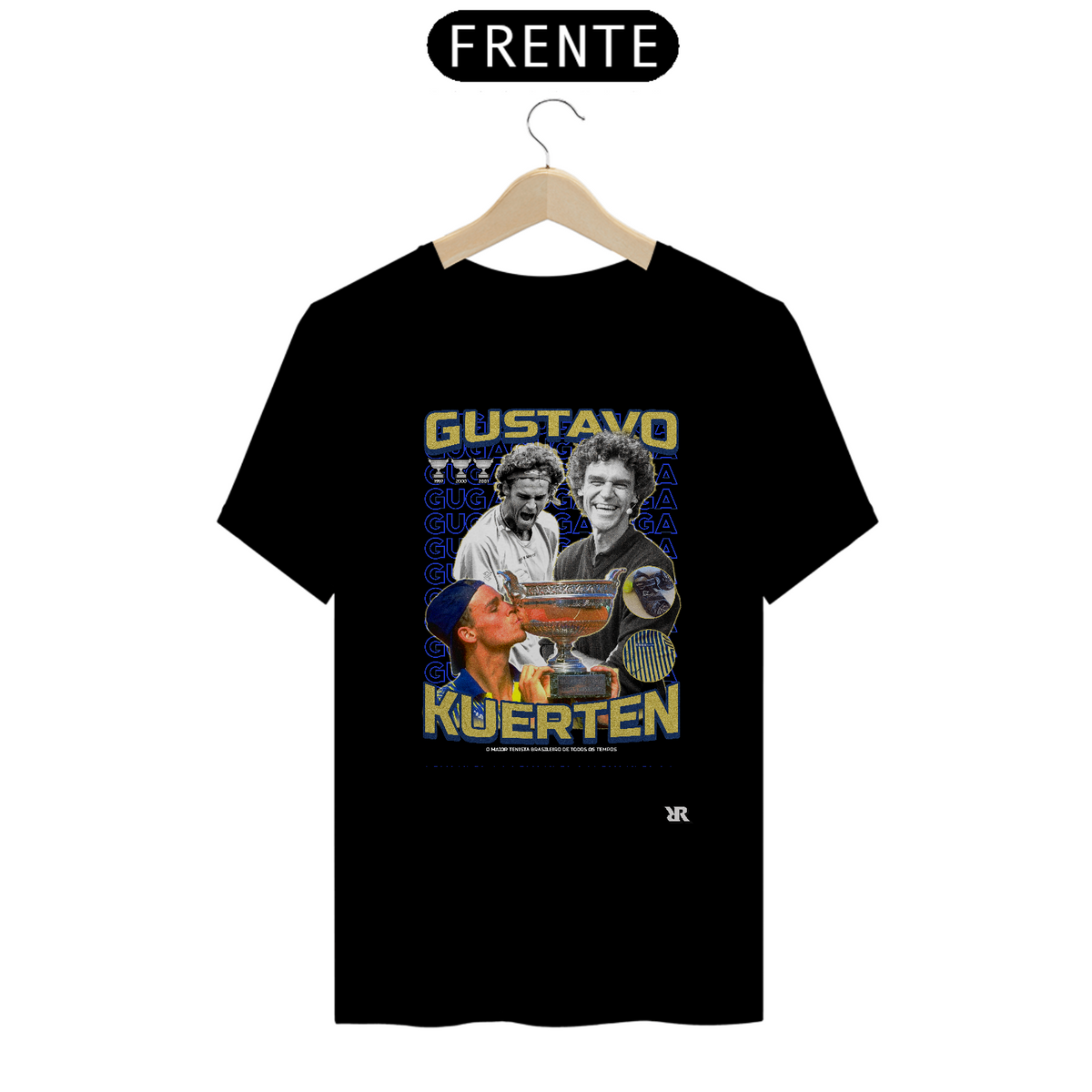 Nome do produto: Gustavo Kuerten - GUGA - Retro Style