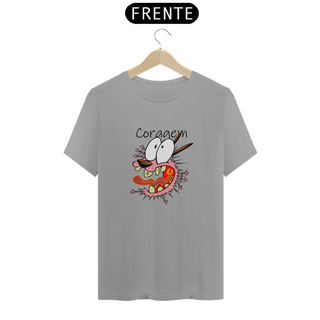 Nome do produtoCamiseta Unissex Coragem, o Cão Covarde 2