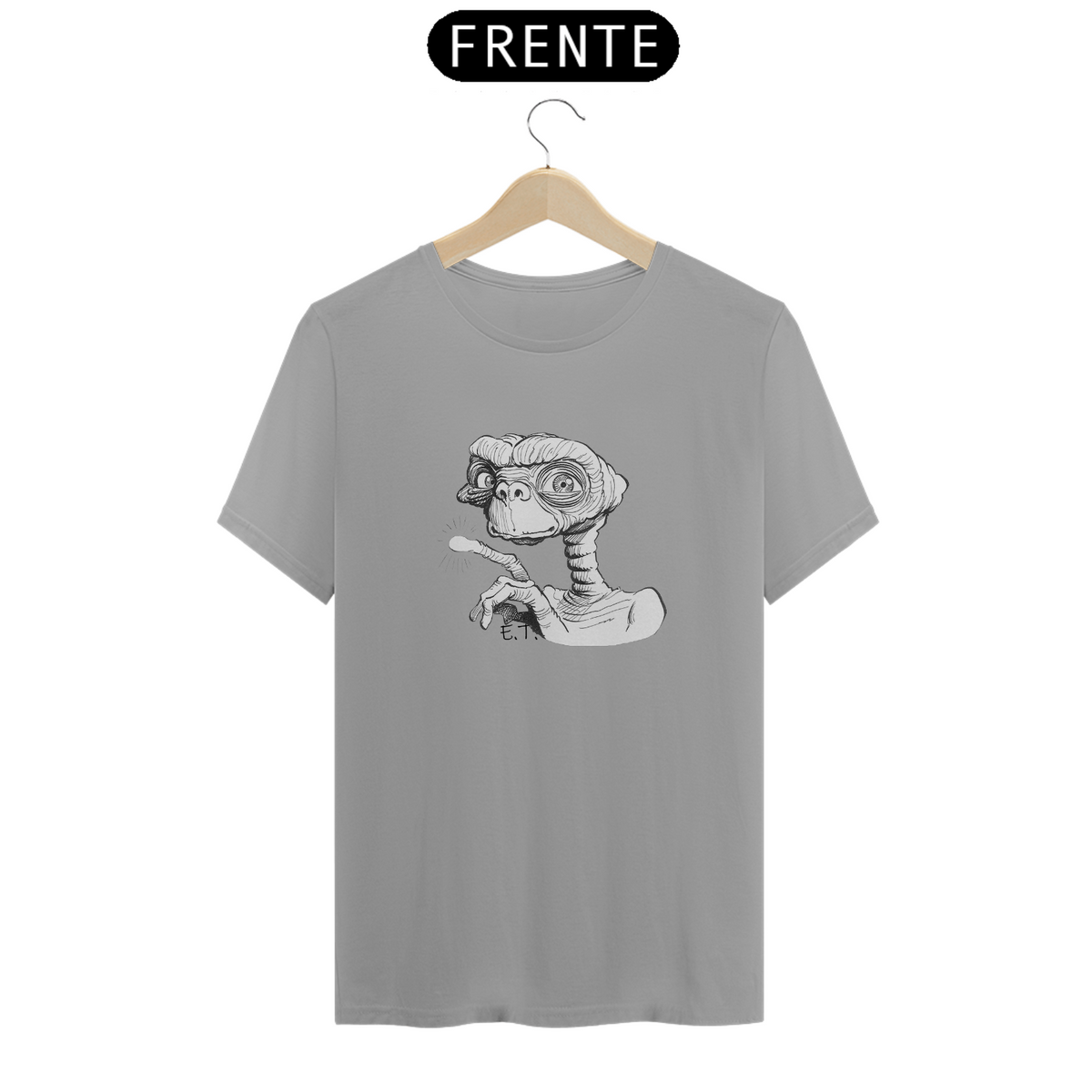 Nome do produto: Camiseta Unissex E.T. O Extraterrestre 1