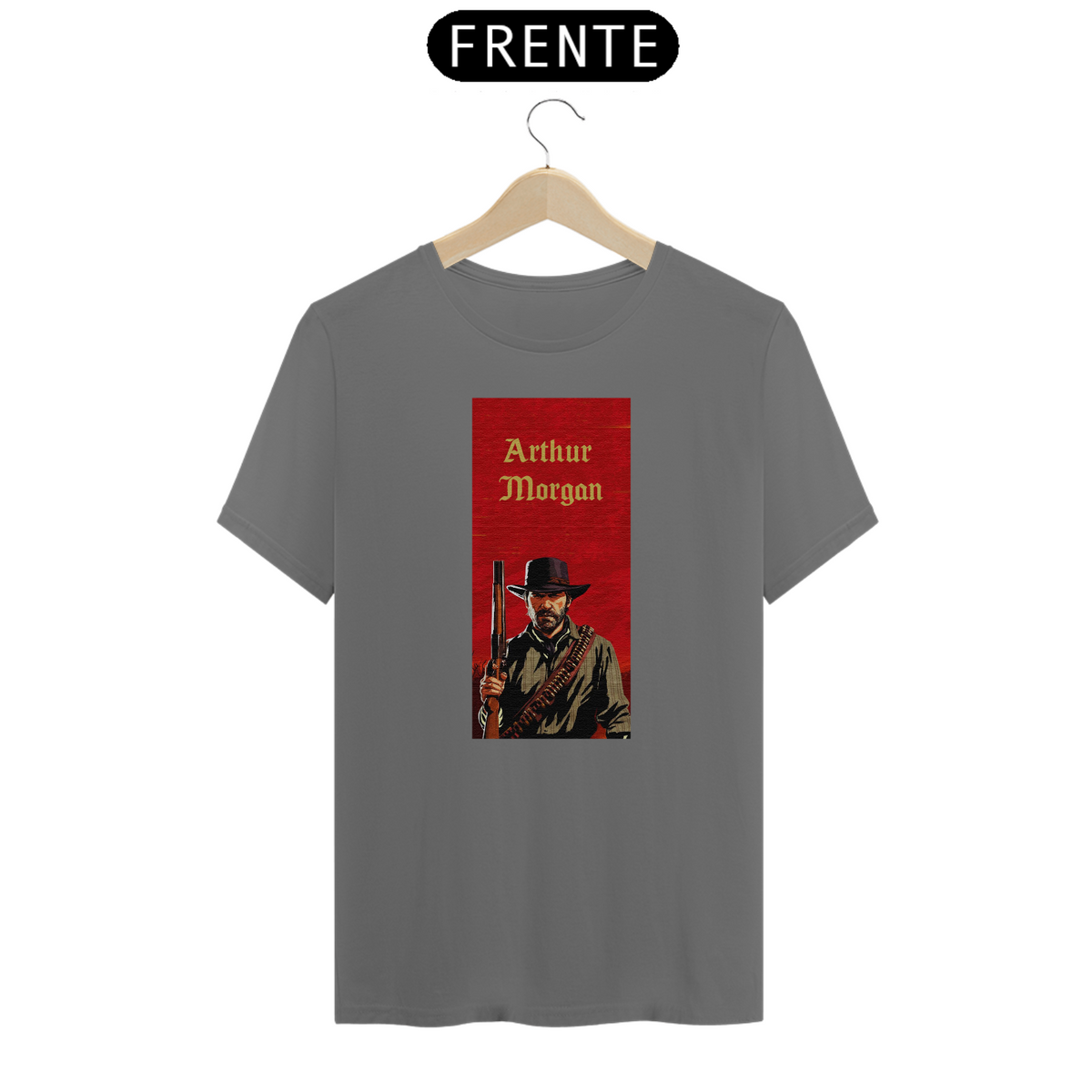 Nome do produto: Camiseta Estonada Unissex Red Dead Redemption 1