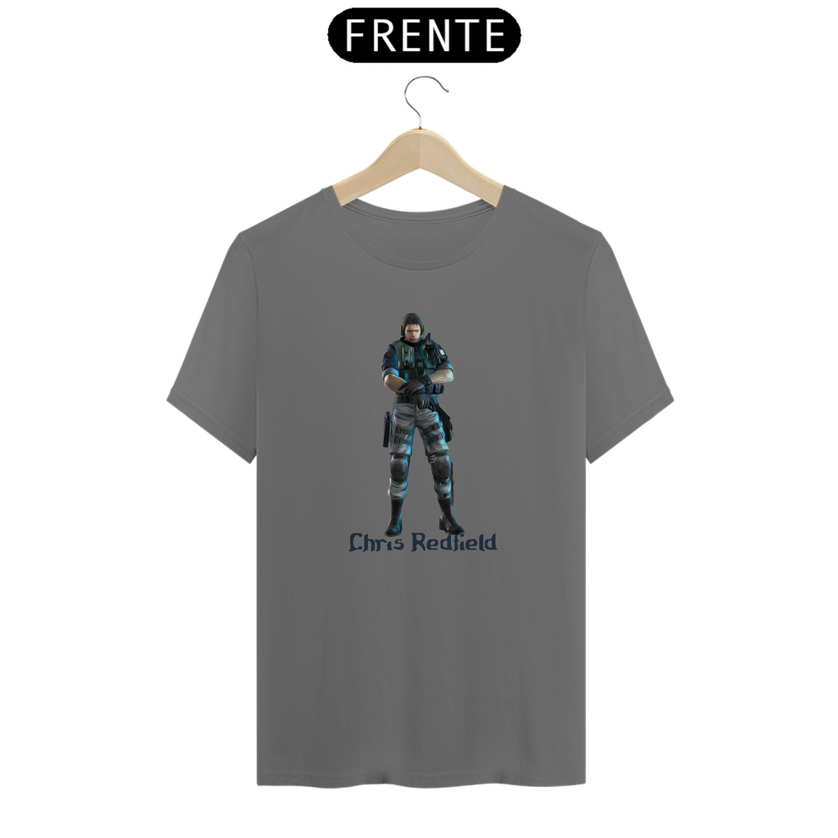 Nome do produto: Camiseta Estonada Unissex Resident Evil 2