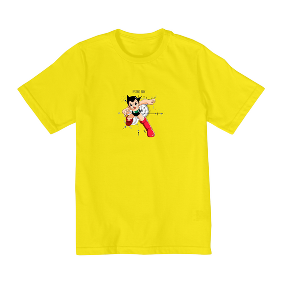 Camiseta Infantil (2 a 8) Astro Boy 3
