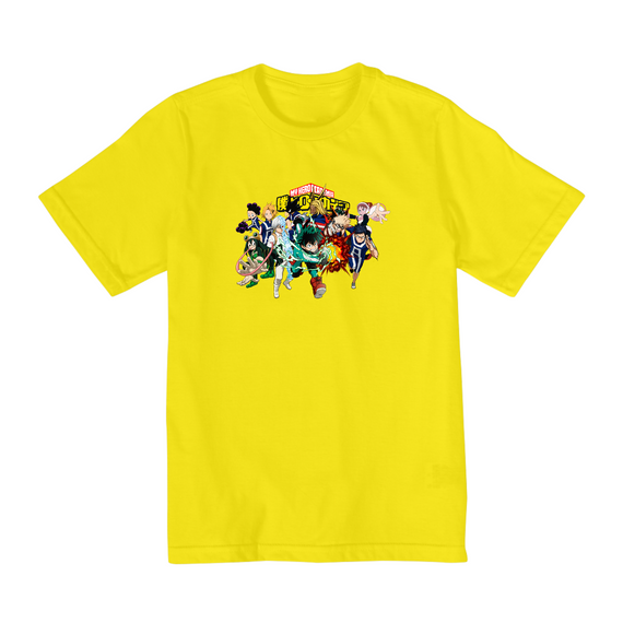Camiseta Infantil (2 a 8) Boku No Hero Academia 5