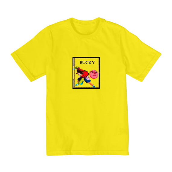 Camiseta Infantil (2 a 8) Bucky Jibaku-kun 1