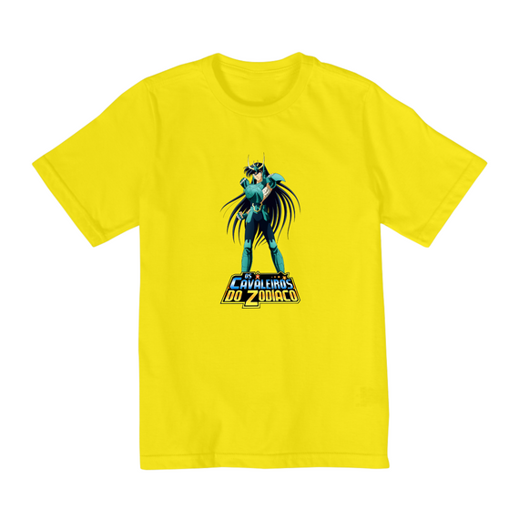 Camiseta Infantil (2 a 8) Cavaleiros Do Zodiaco 4