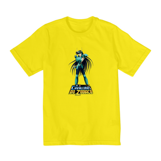 Camiseta Infantil (2 a 8) Cavaleiros Do Zodiaco 4