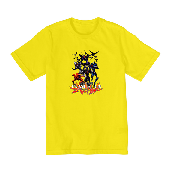 Camiseta Infantil (2 a 8) Neon Genesis Evangelion 3