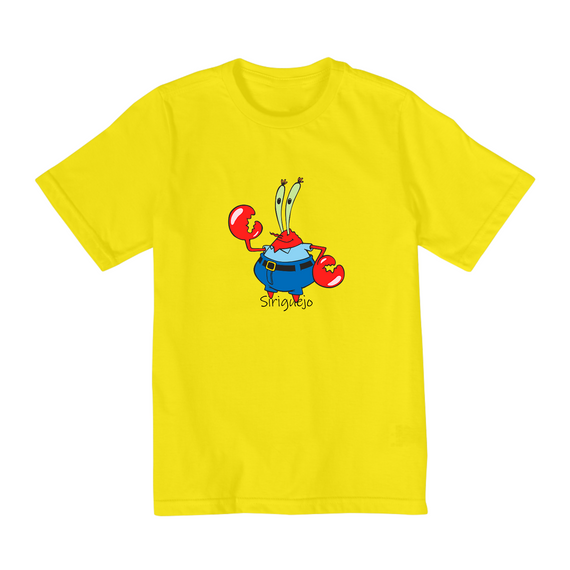 Camiseta Infantil (2 a 8) Bob Esponja 3