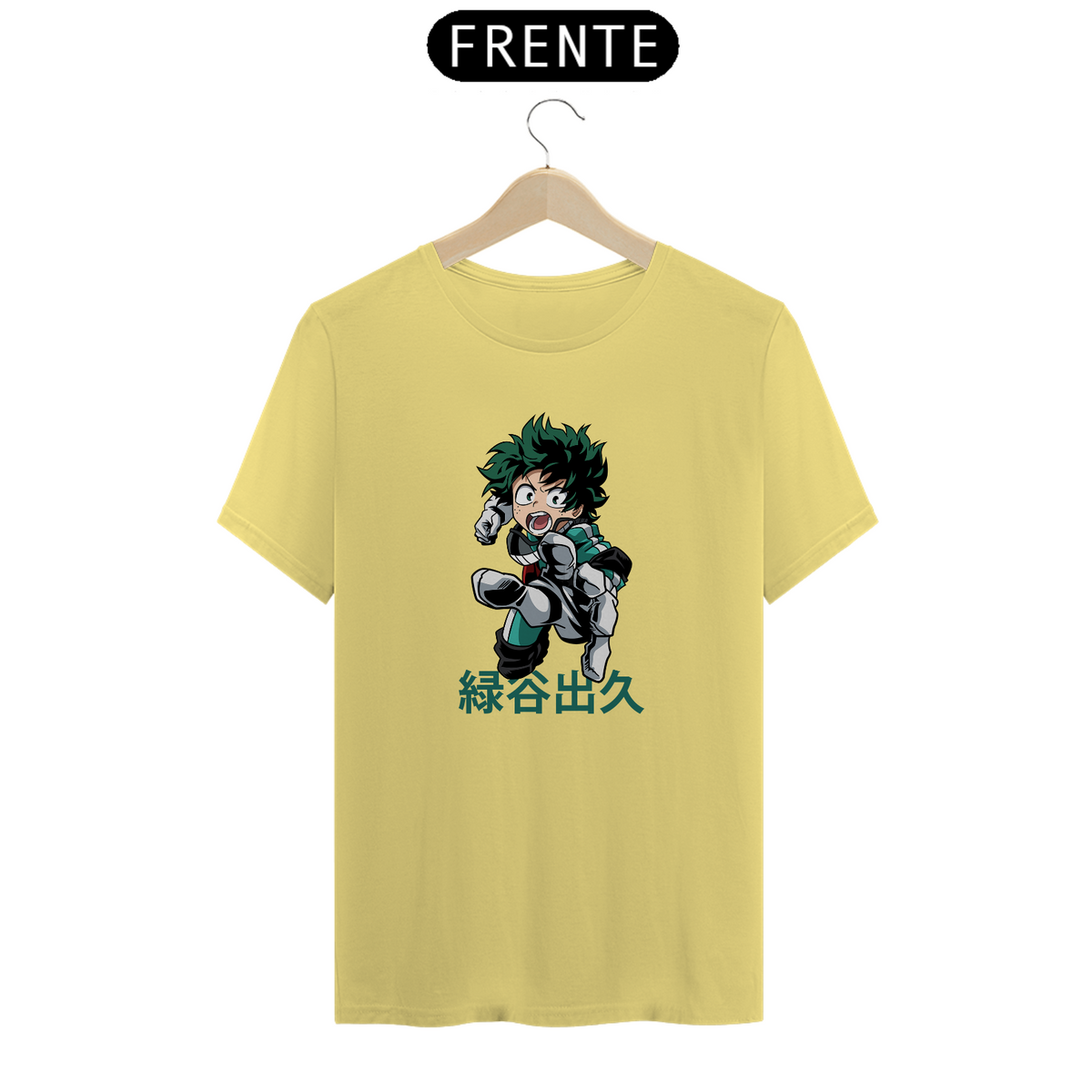 Nome do produto: Camiseta Estonada Unissex Boku No Hero Academia 1