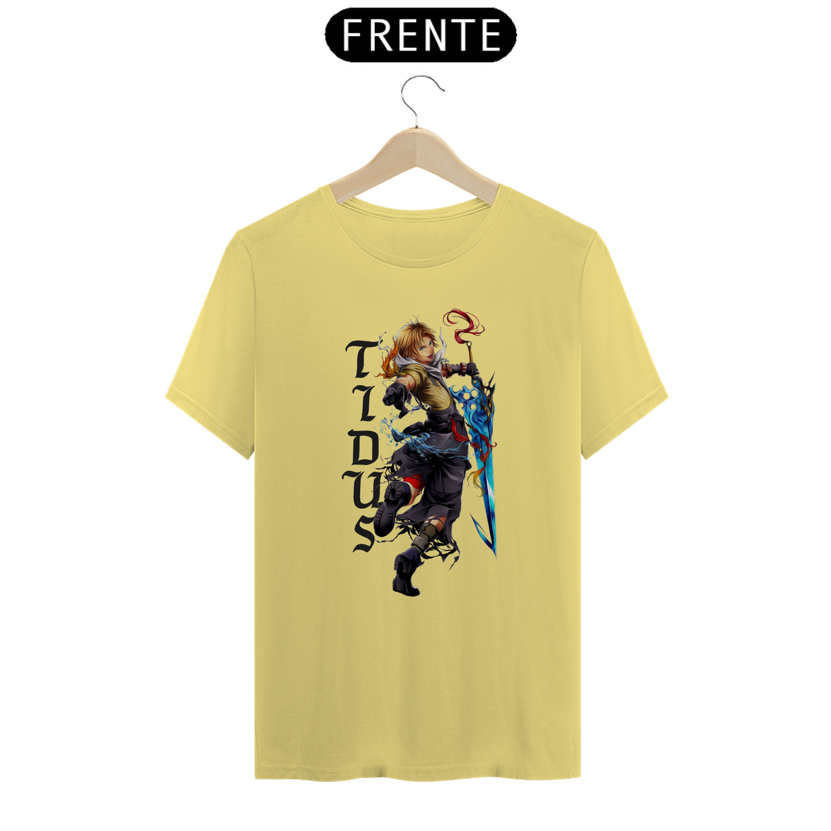 Nome do produto: Camiseta Estonada Unissex Final Fantasy 1