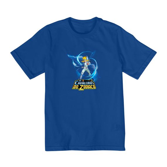 Camiseta Infantil (2 a 8) Cavaleiros Do Zodiaco 1
