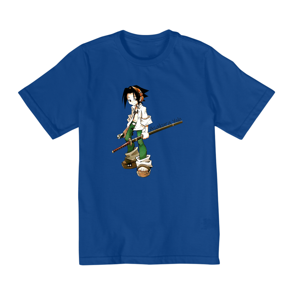 Nome do produto: Camiseta Infantil (2 a 8) Shaman King 1