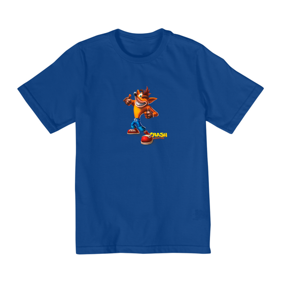 Camiseta Infantil (2 a 8) Crash Bandicoot 2