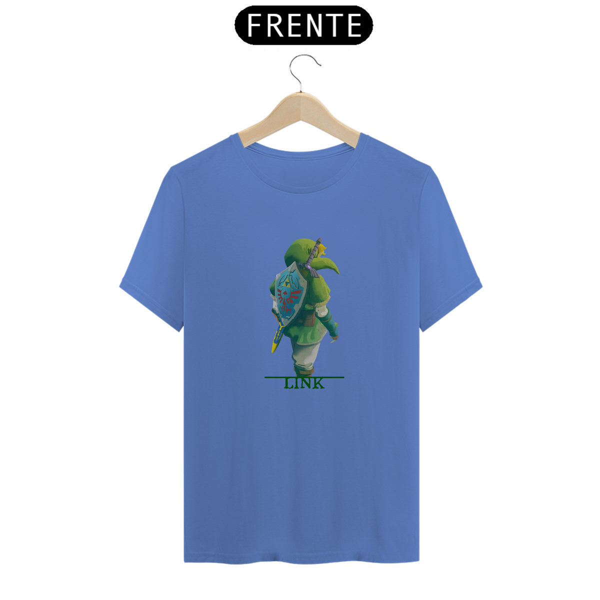 Nome do produto: Camiseta Estonada Unissex Zelda 1