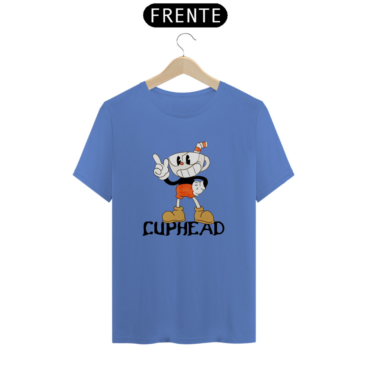 Nome do produto: Camiseta Estonada Unissex Cuphead 2