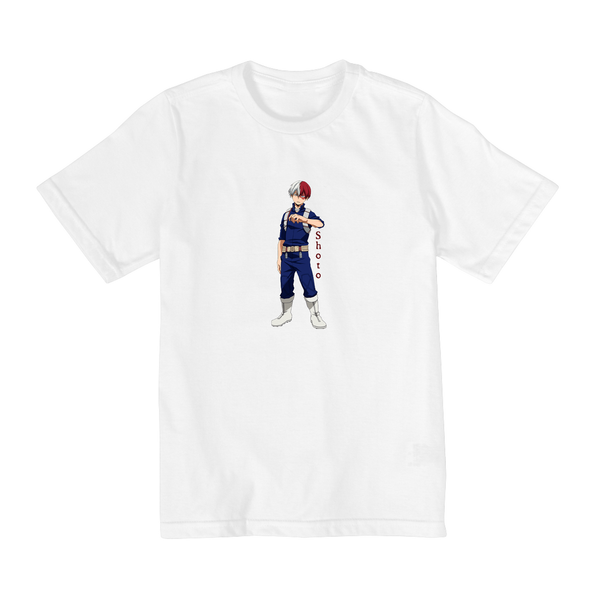 Nome do produto: Camiseta Infantil (2 a 8) Boku No Hero Academia 1