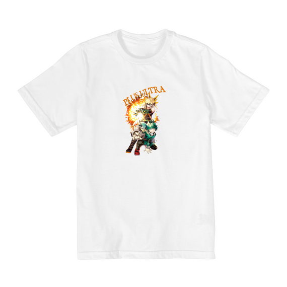 Camiseta Infantil (2 a 8) Boku No Hero Academia 6