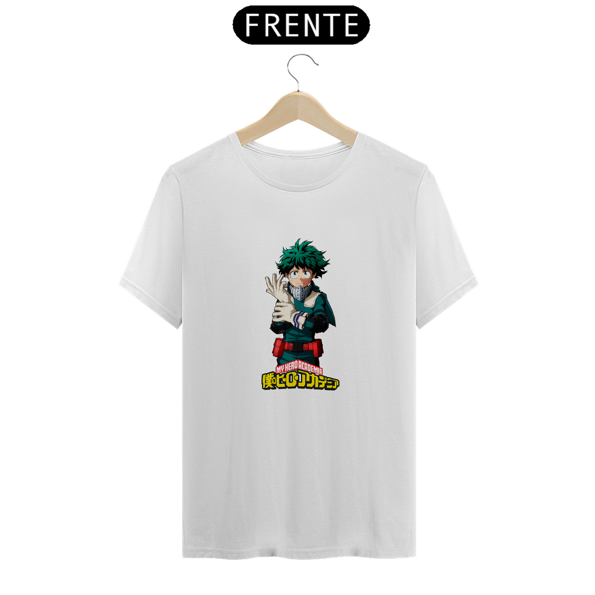 Nome do produto: Camiseta Unissex Boku No Hero Academia 1