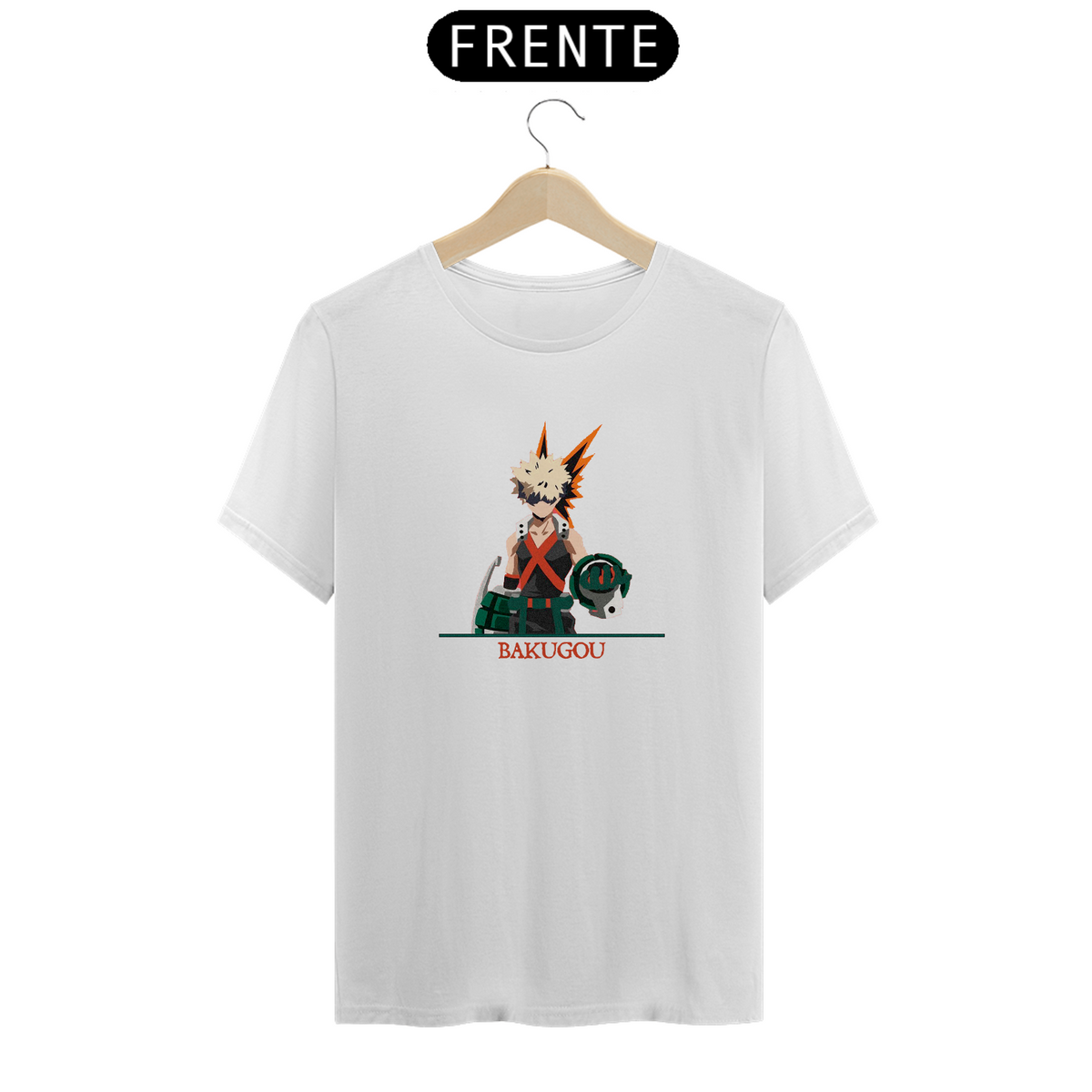 Nome do produto: Camiseta Unissex Boku No Hero Academia 2