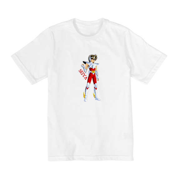 Camiseta Infantil (2 a 8) Cavaleiros Do Zodiaco 5