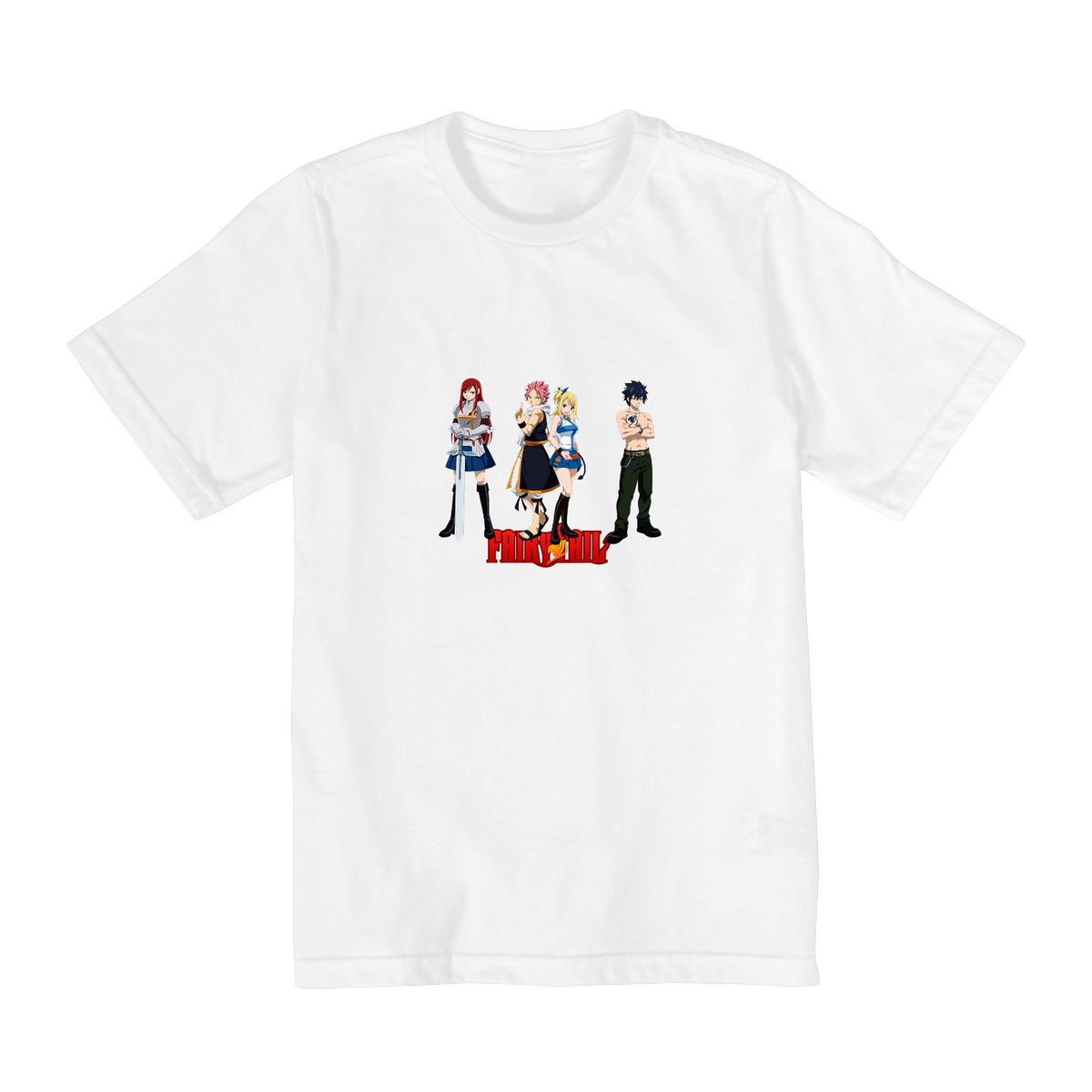 Nome do produto: Camiseta Infantil (2 a 8) Fairy Tail 5