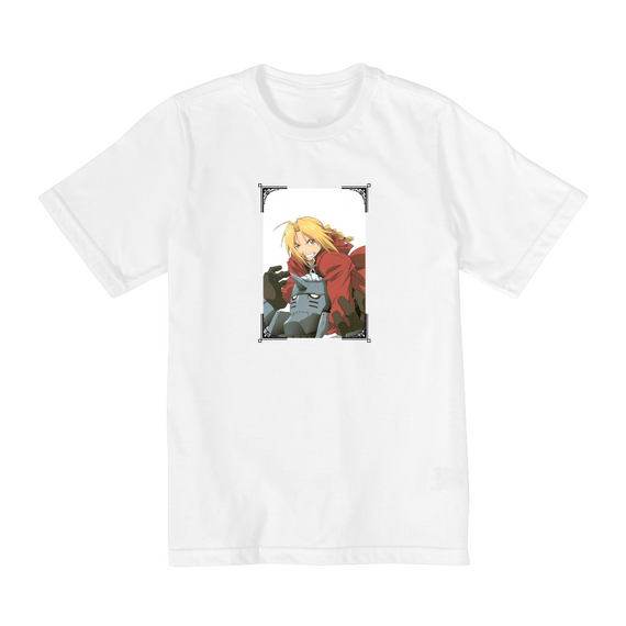 Camiseta Infantil (2 a 8) Fullmetal Alchemist 1