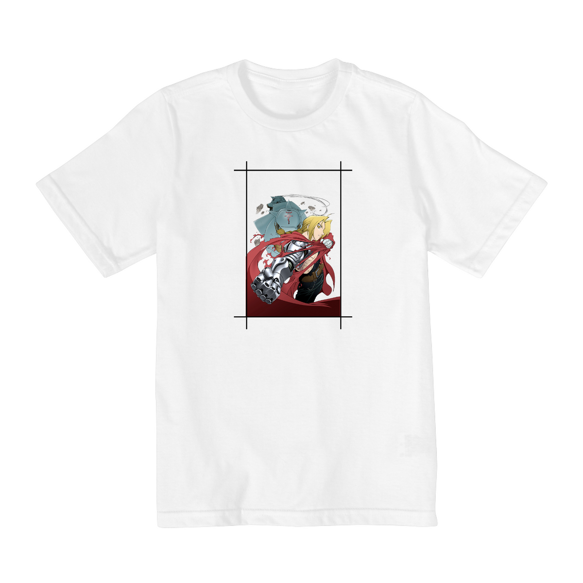 Nome do produto: Camiseta Infantil (2 a 8) Fullmetal Alchemist 4