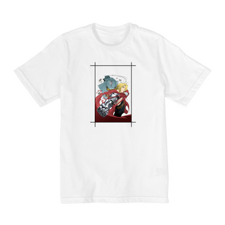 Camiseta Infantil (2 a 8) Fullmetal Alchemist 4