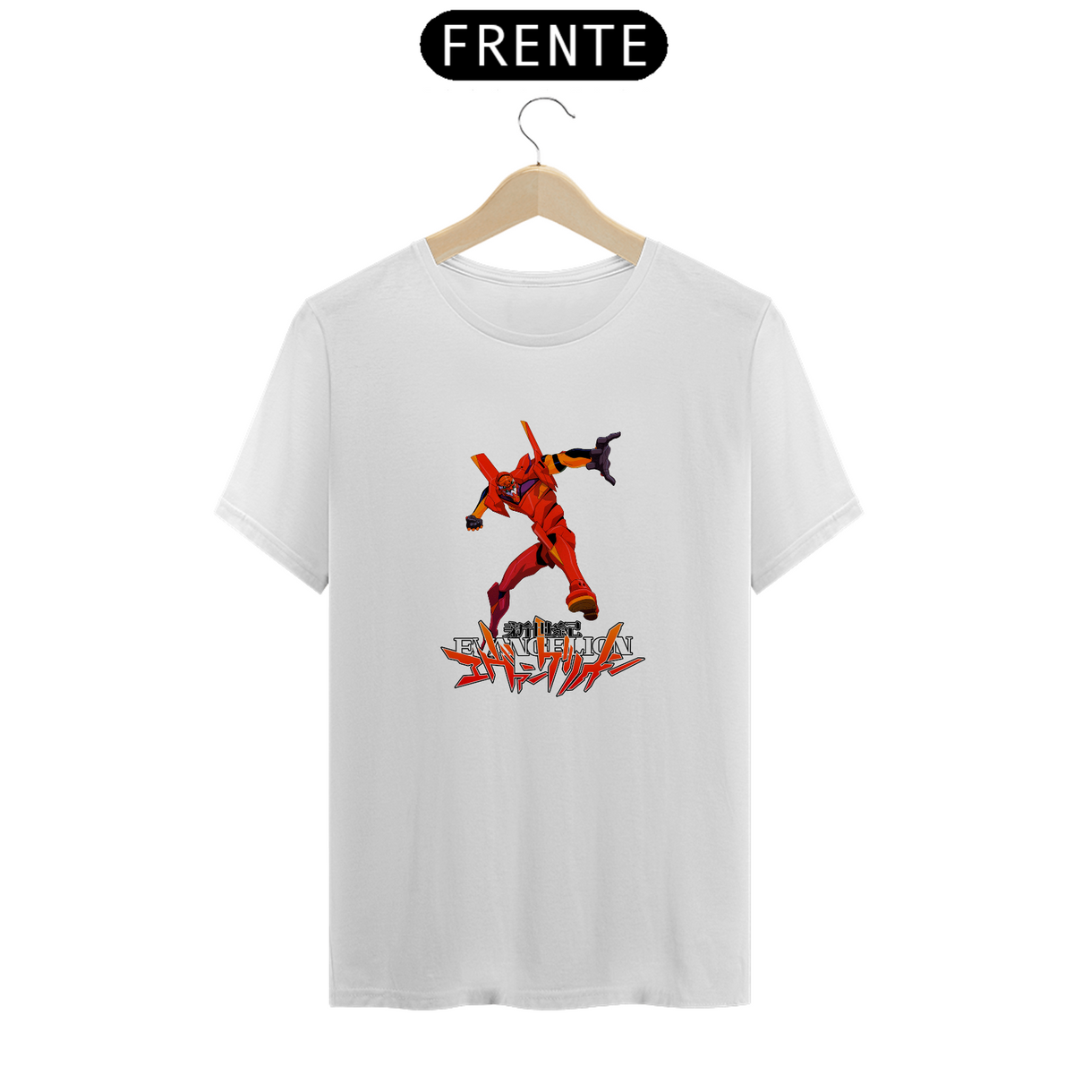 Nome do produto: Camiseta Unissex Neon Genesis Evangelion 4