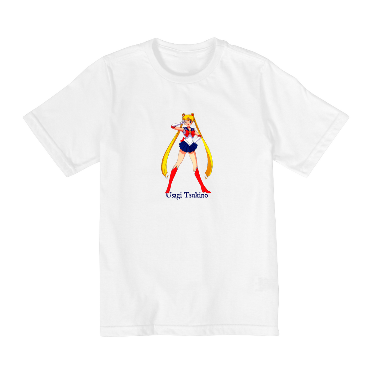 Nome do produto: Camiseta Infantil (2 a 8) Sailor Moon 2