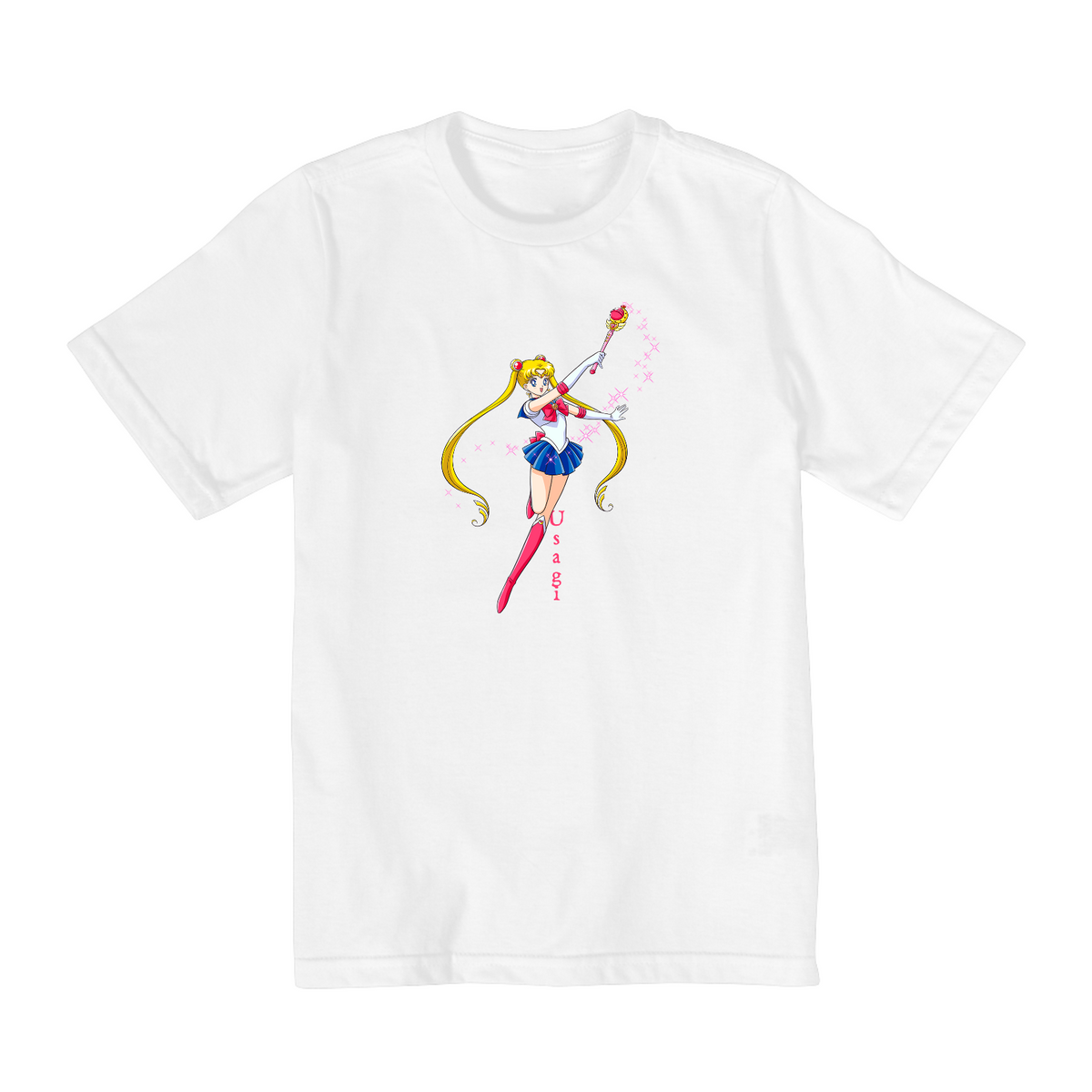 Nome do produto: Camiseta Infantil (2 a 8) Sailor Moon 4