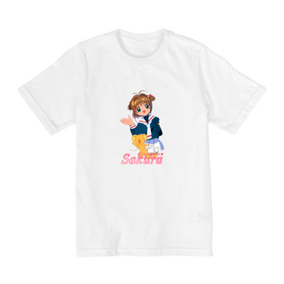 Camiseta Infantil (2 a 8) Sakura Card Captors 1