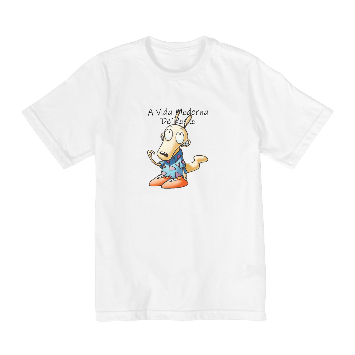 Nome do produto: Camiseta Infantil A Vida Moderna De Rocko 1