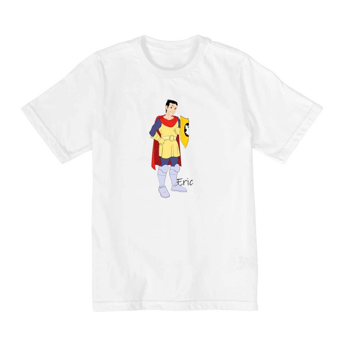 Nome do produto: Camiseta Infantil (2 a 8) Caverna do Dragão 1