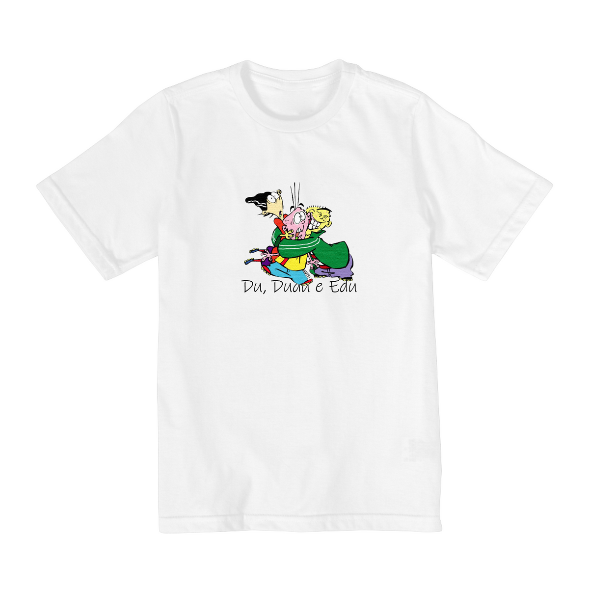 Nome do produto: Camiseta Infantil (2 a 8) Du, Dudu e Edu 1