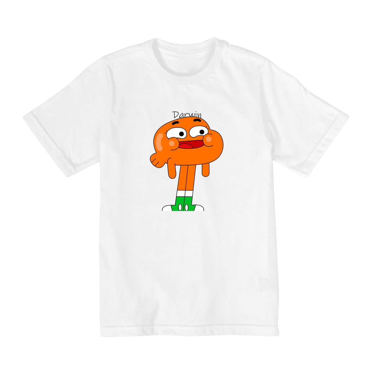 Nome do produto: Camiseta Infantil (2 a 8) O Incrível Mundo de Gumball 1