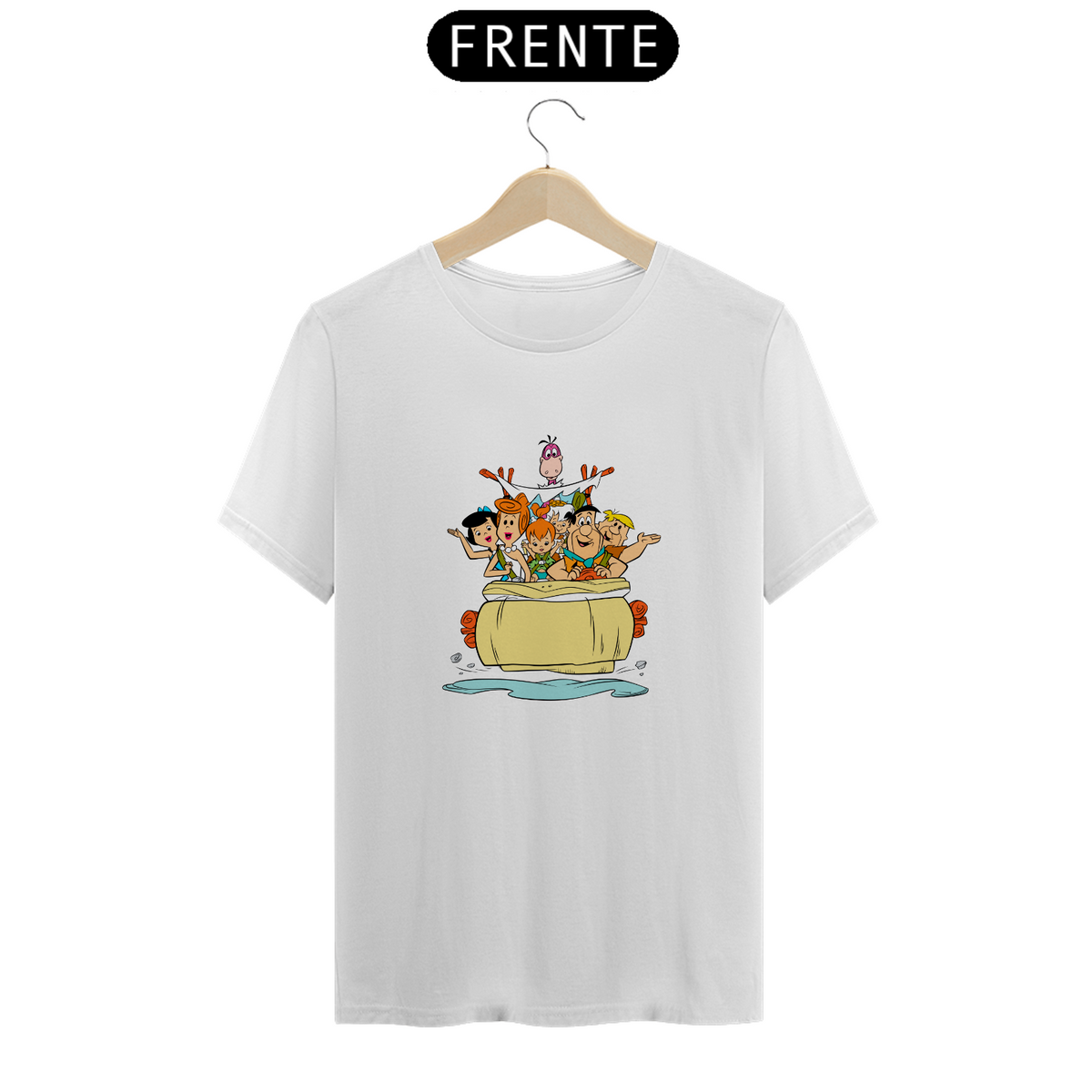 Nome do produto: Camiseta Unissex Os Flintstones 1