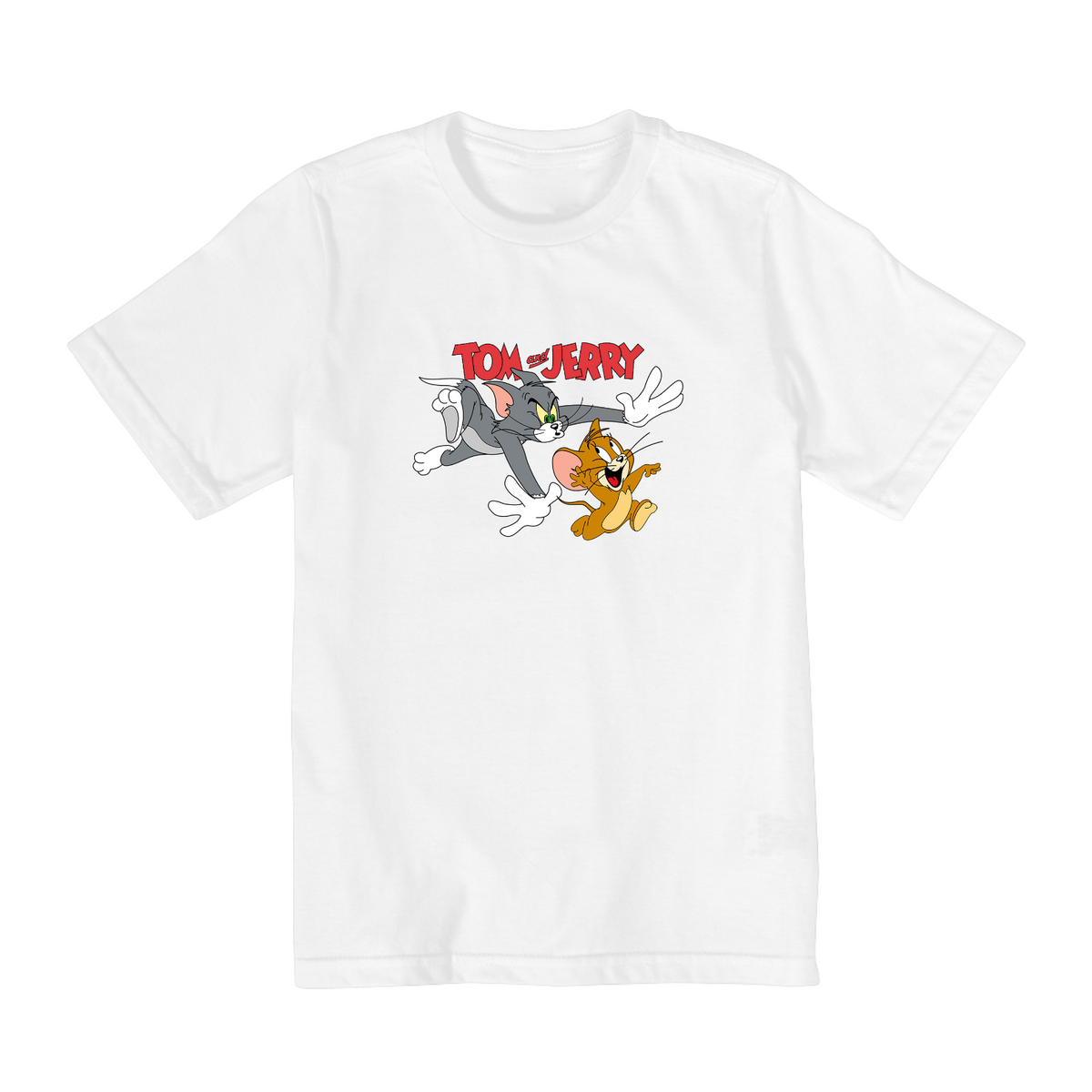 Nome do produto: Camiseta Infantil (2 a 8) Tom e Jerry 1