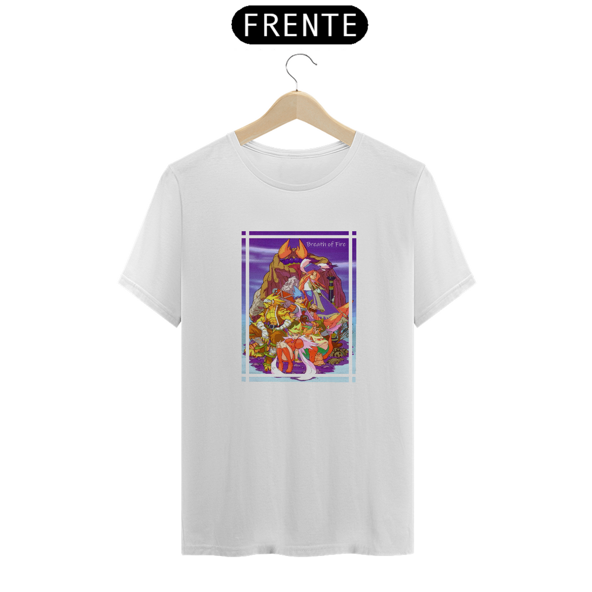 Nome do produto: Camiseta Unissex Breath Of Fire 1