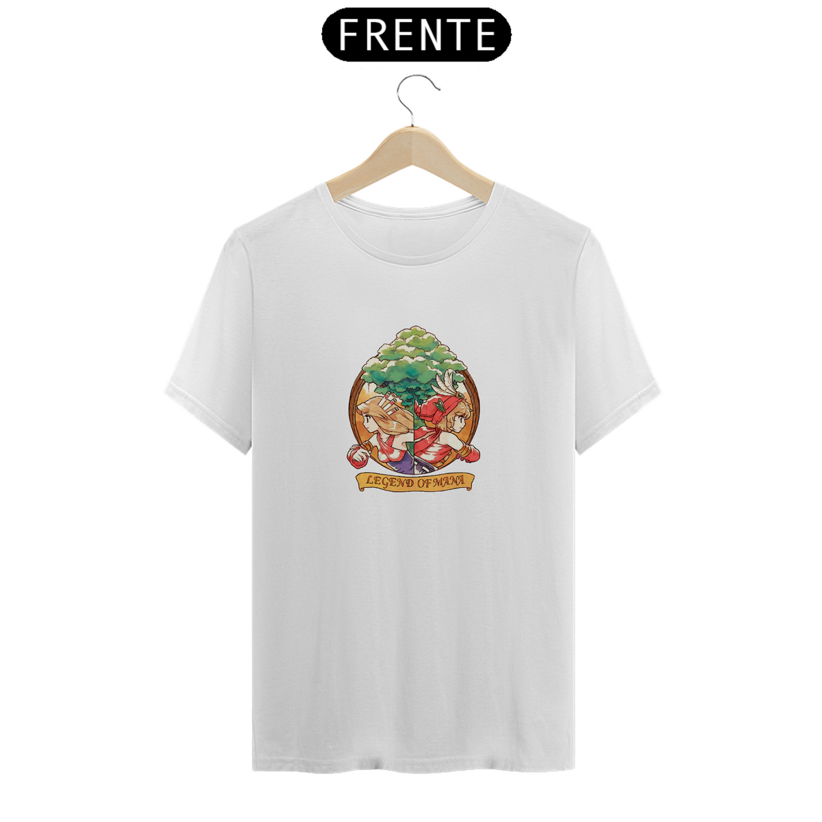 Nome do produto: Camiseta Unissex Legend Of Mana 2