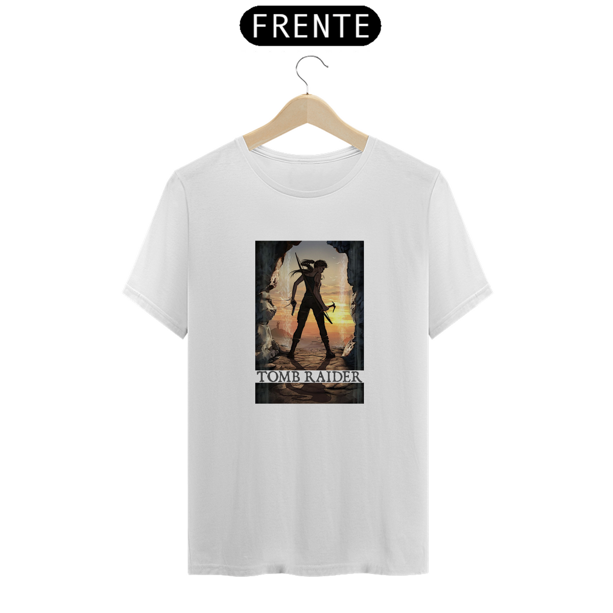 Nome do produto: Camiseta Unissex Tomb Raider 1