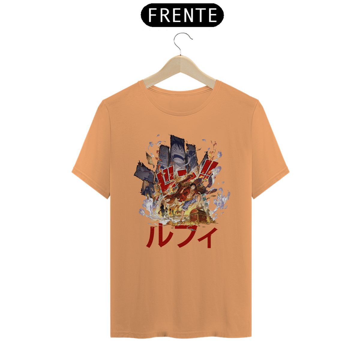 Nome do produto: Camiseta Estonada Unissex One Piece 2