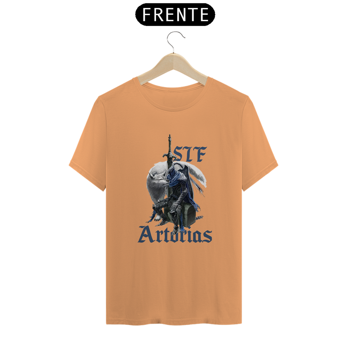 Nome do produto: Camiseta Estonada Unissex Dark Souls 1