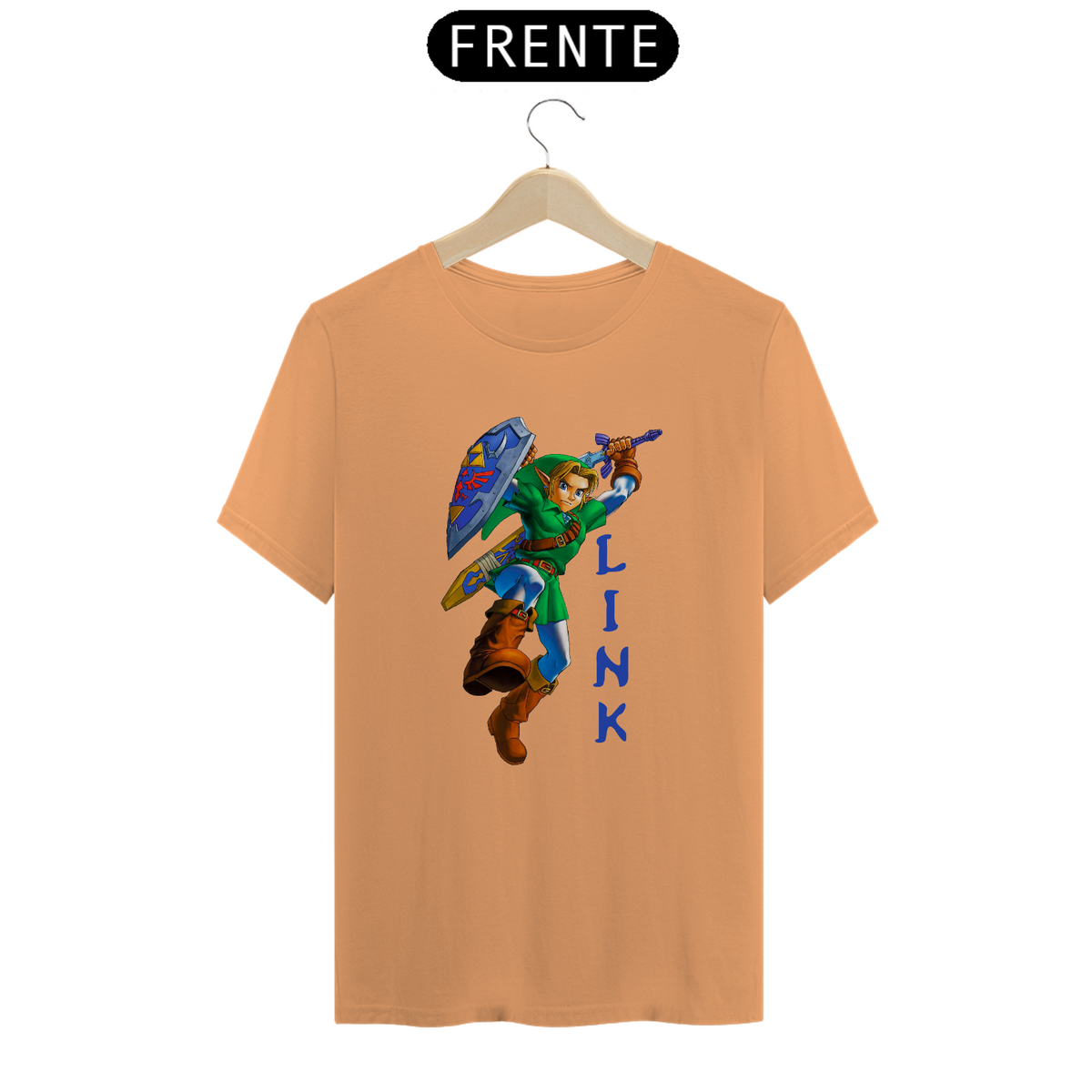 Nome do produto: Camiseta Estonada Unissex Zelda 3
