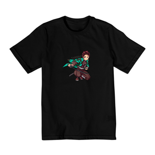 Camiseta Infantil (2 a 8) Demon Slayer 5