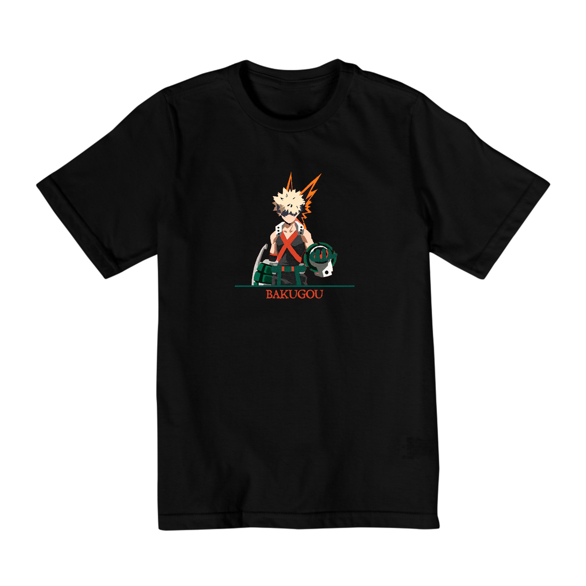 Nome do produto: Camiseta Infantil (2 a 8) Boku No Hero Academia 3